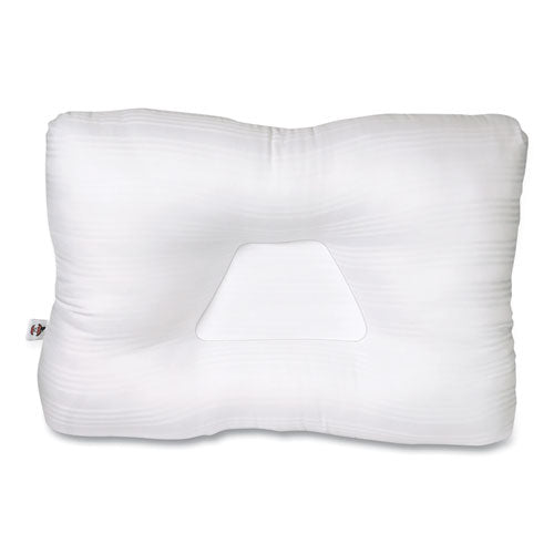 Mid-Core Cervical Pillow, Standard, 22 x 4 x 15, Gentle, White-(COE222)