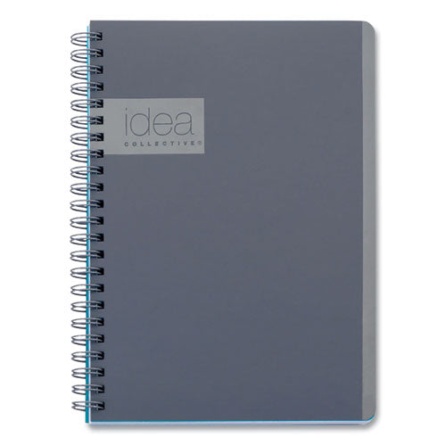 Idea Collective Professional Notebook, 1-Subject, Medium/College Rule, Gray Cover, (80) 8 x 4.87 Sheets-(OXF57010IC)