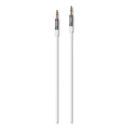 iStore 3.5 mm AUX Audio Cable, 4.9 ft, White-(TRGACC100009CAI)