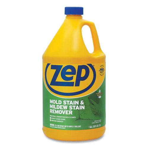 Mold Stain and Mildew Stain Remover, 1 gal, 4/Carton-(ZPEZUMILDEW128C)