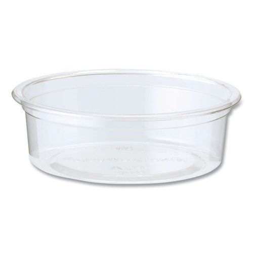 PLA Clear Cold Cups, Flat Style, 2 oz, Clear, 2,000/Carton-(WORCPCS2SF)