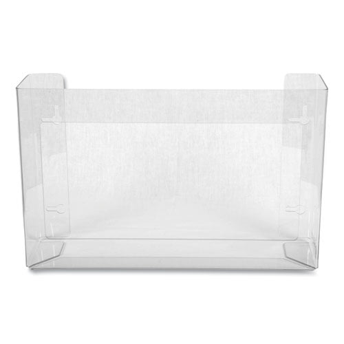 Clear Plexiglas Disposable Glove Dispenser, 3-Box, Plexiglas, Clear, 18 x 3.75 x 10-(SJMG0805)