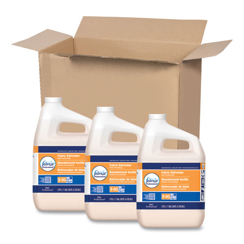 Professional Deep Penetrating Fabric Refresher, Fresh Clean, 1 gal Bottle, 3/Carton-(PGC33032CT)