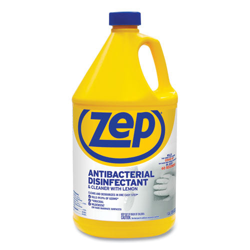 Antibacterial Disinfectant, 1 gal Bottle-(ZPEZUBAC128EA)