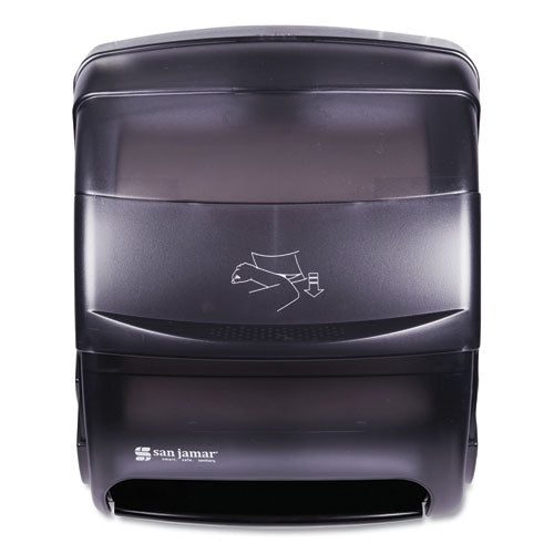 Integra Lever Roll Towel Dispenser, 11.5 x 11.25 x 13.5, Black Pearl-(SJMT850TBK)