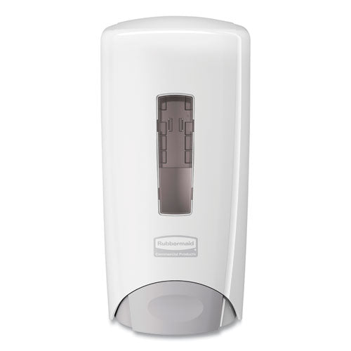 Flex Soap/Lotion/Sanitizer Dispenser, 1,300 mL, 5.62 x 3.5 x 11.62, White, 10/Carton-(RCP3486591CT)