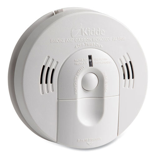 Night Hawk Combination Smoke/CO Alarm with Voice/Alarm Warning, (3) AA Batteries-(KID9000102)