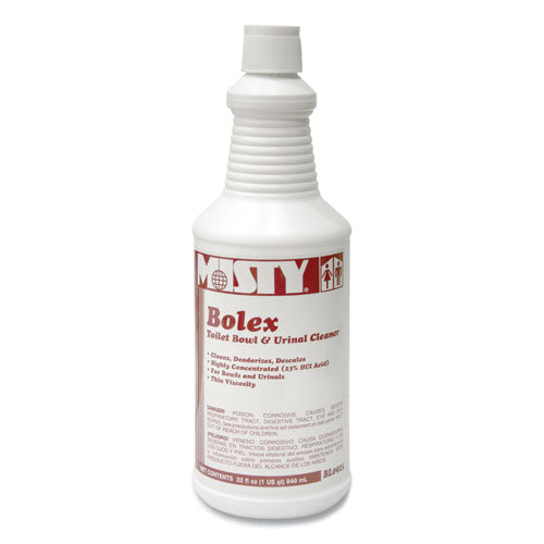 Bolex 23 Percent Hydrochloric Acid Bowl Cleaner, Wintergreen, 32oz, 12/Carton-(AMR1038799)