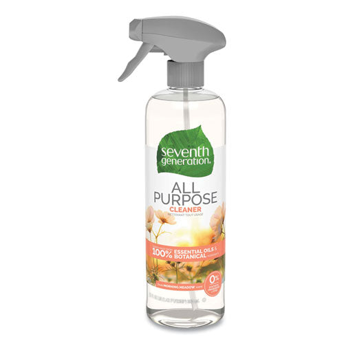 Natural All-Purpose Cleaner, Morning Meadow, 23 oz Trigger Spray Bottle, 8/Carton-(SEV44714CT)