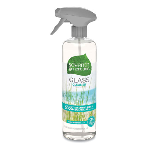 Natural Glass and Surface Cleaner, Sparkling Seaside, 23 oz Trigger Spray Bottle-(SEV44712EA)