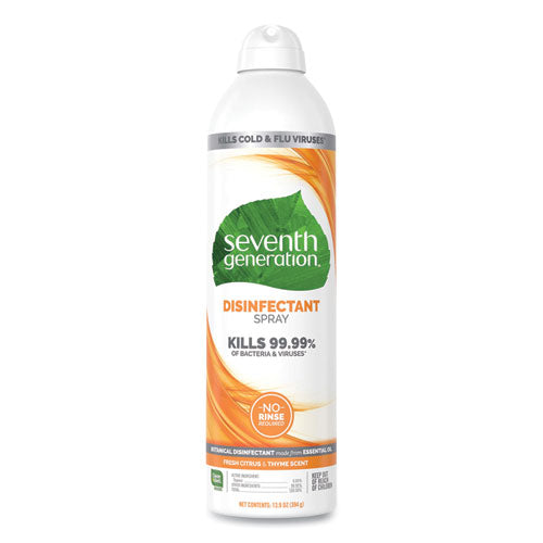 Disinfectant Sprays, Fresh Citrus/Thyme, 13.9 oz, Spray Bottle-(SEV22980EA)