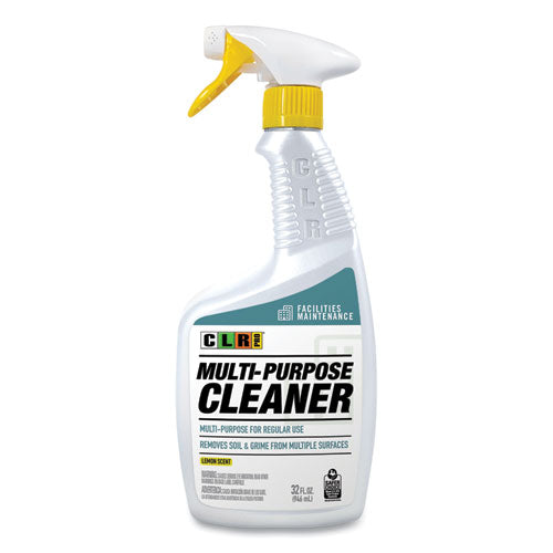 Multi-Purpose Cleaner, Lemon Scent, 32 oz Bottle, 6/Carton-(JELFMMPC326PRO)