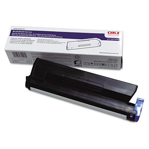 43979201 High-Yield Toner, 7,000 Page-Yield, Black-(OKI43979201)