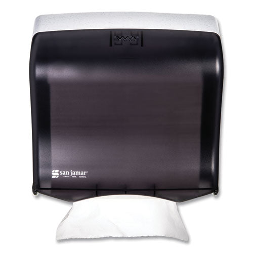 Ultrafold Fusion C-Fold and Multifold Towel Dispenser, 11.5 x 5.5 x 11.5, Black-(SJMT1755TBK)