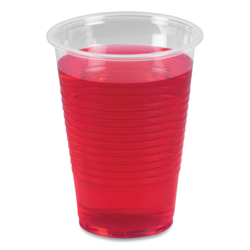 Translucent Plastic Cold Cups, 9 oz, Polypropylene, 100 Cups/Sleeve, 25 Sleeves/Carton-(BWKTRANSCUP9CT)