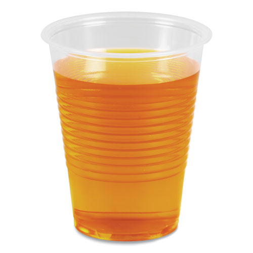 Translucent Plastic Cold Cups, 10 oz, Polypropylene, 100 Cups/Sleeve, 10 Sleeves/Carton-(BWKTRANSCUP10CT)