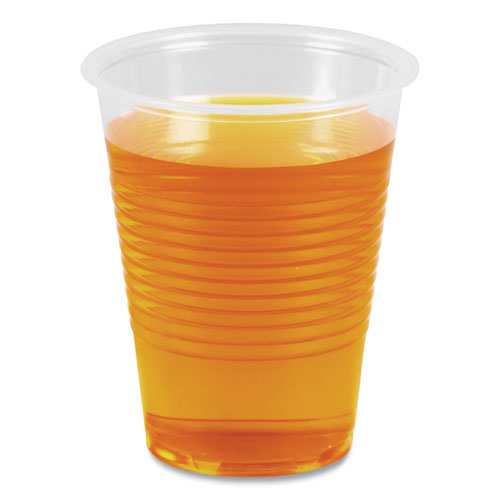 Translucent Plastic Cold Cups, 10 oz, Polypropylene, 100/Pack-(BWKTRANSCUP10PK)