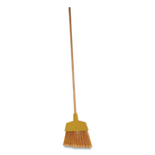 Angler Broom, 53" Handle, Yellow-(BWK932AEA)