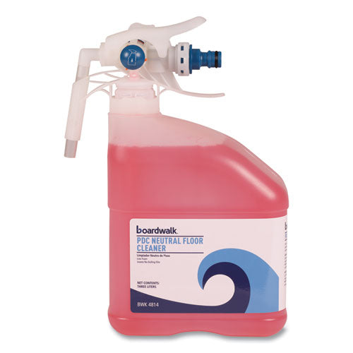 PDC Neutral Floor Cleaner, Tangy Fruit Scent, 3 Liter Bottle-(BWK4814EA)
