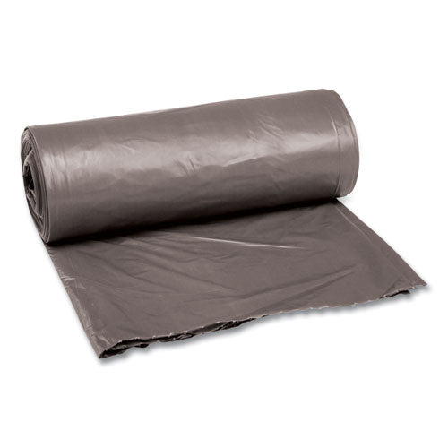 Low-Density Waste Can Liners, 30 gal, 0.95 mil, 30" x 36", Gray, 25 Bags/Roll, 4 Rolls/Carton-(BWK3036SH)