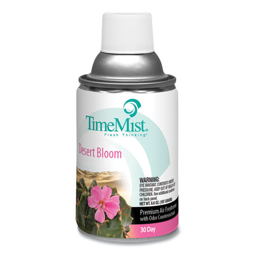 Premium Metered Air Freshener Refill, Desert Bloom, 6.6 oz Aerosol Spray, 12/Carton-(TMS1048495)