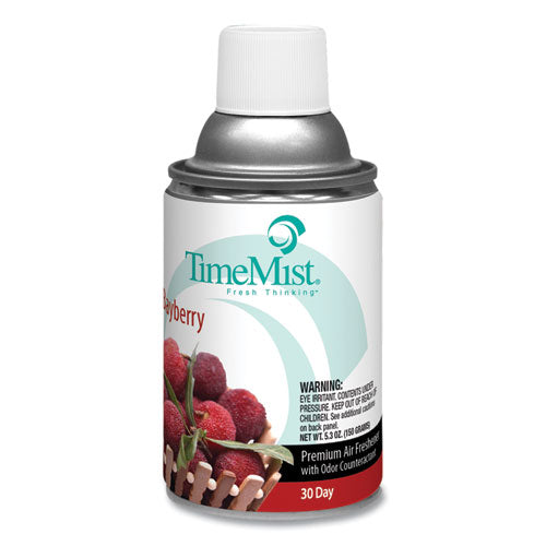 Premium Metered Air Freshener Refill, Bayberry, 5.3 oz Aerosol Spray, 12/Carton-(TMS1042705)