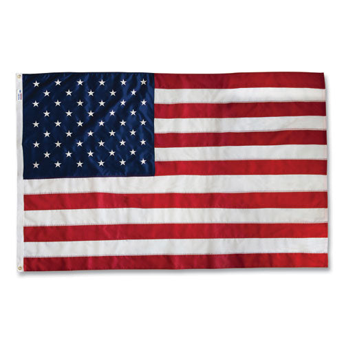 All-Weather Outdoor U.S. Flag, 72" x 48", Heavyweight Nylon-(AVTMBE002220)