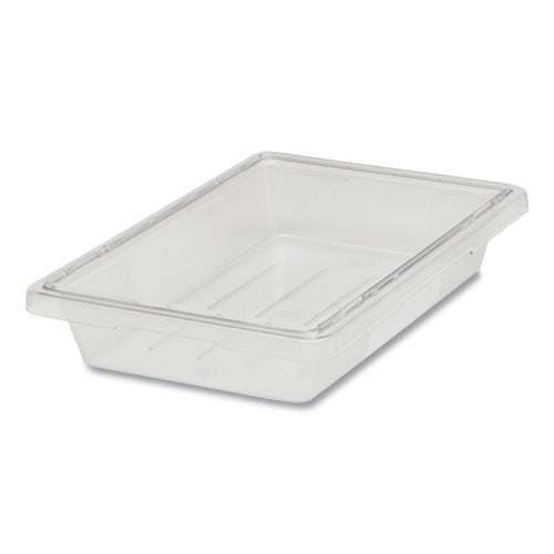Food/Tote Boxes, 5 gal, 12 x 18 x 9, Clear, Plastic-(RCP3304CLE)