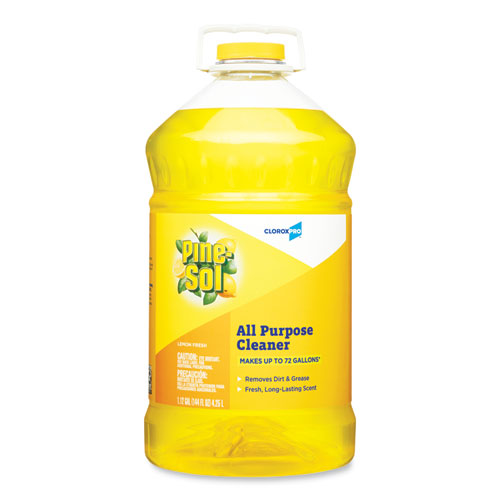 All Purpose Cleaner, Lemon Fresh, 144 oz Bottle, 3/Carton-(CLO35419CT)
