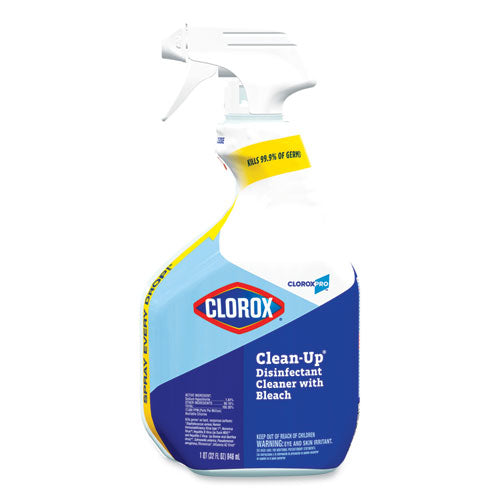 Clorox Pro Clorox Clean-up, 32 oz Smart Tube Spray, 9/Carton-(CLO35417CT)