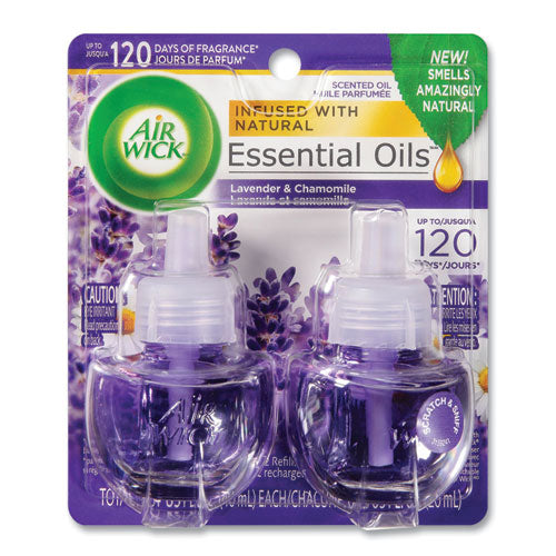 Scented Oil Refill, Lavender and Chamomile, 0.67 oz, 2/Pack-(RAC78473PK)