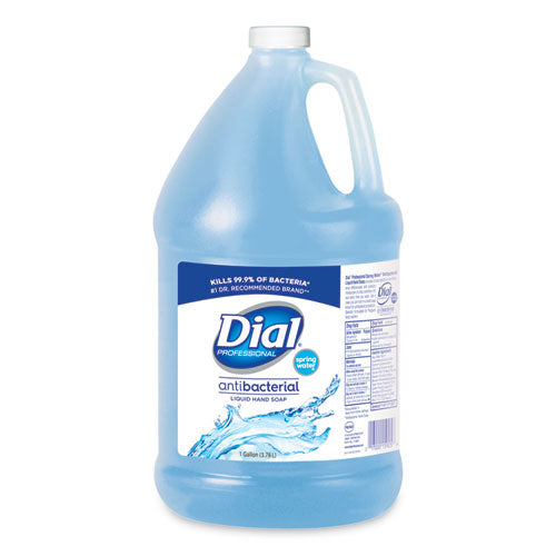 Antibacterial Liquid Hand Soap, Spring Water, 1 gal-(DIA15926EA)