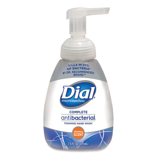 Antibacterial Foaming Hand Wash, Original, 7.5 oz Pump, 8/Carton-(DIA02936CT)