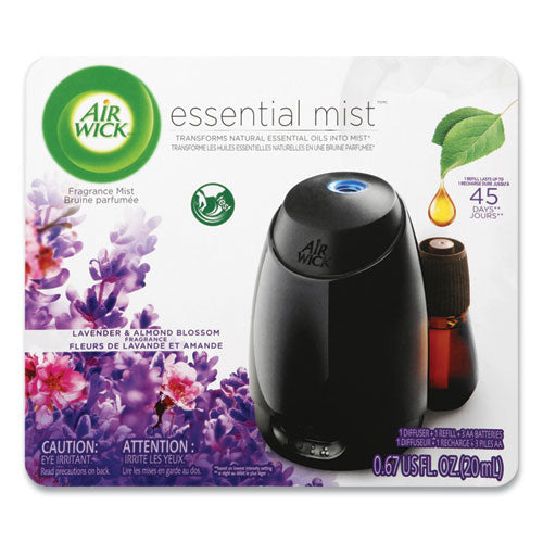 Essential Mist Starter Kit, Lavender and Almond Blossom, 0.67 oz Bottle-(RAC98576KT)