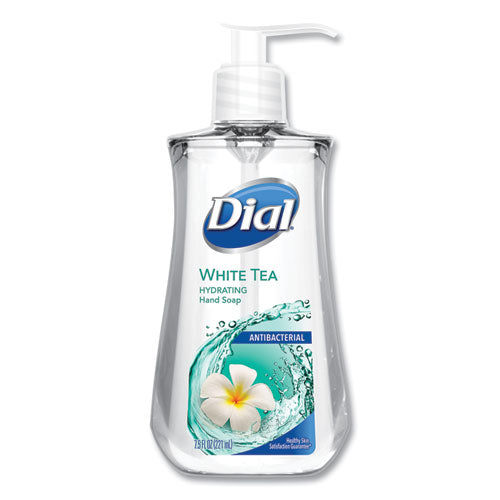 Antibacterial Liquid Soap, White Tea, 7.5 oz Pump Bottle-(DIA02660)