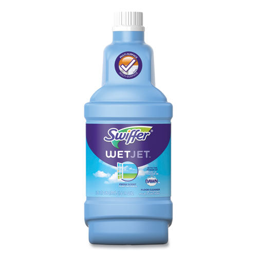 WetJet System Cleaning-Solution Refill, Fresh Scent, 1.25 L Bottle-(PGC77810EA)