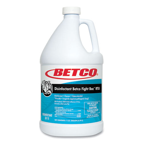 Fight Bac RTU Disinfectant, Citrus Floral Scent, 1 gal Bottle-(BET3110400)