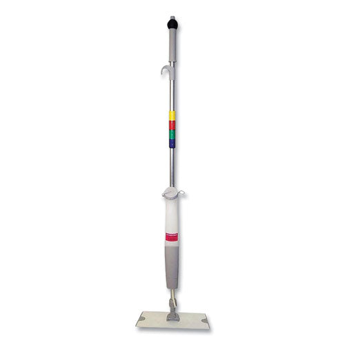 ODell Advantage+ Bucketless Mop, 16" Frame, White/Silver Handle-(ODCBWMS16)