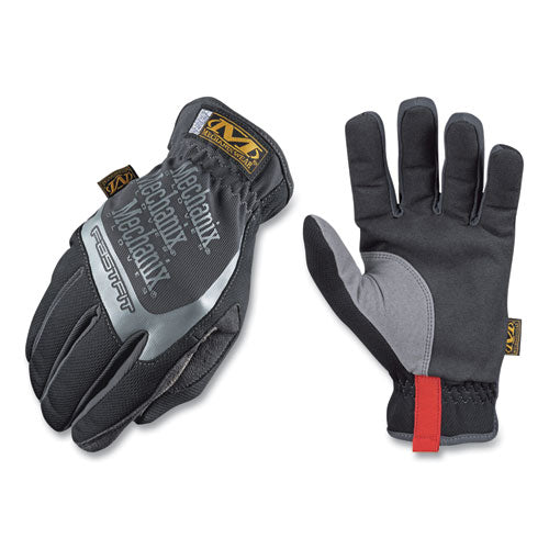 FastFit Work Gloves, Black, Small-(RTSMFF05008)
