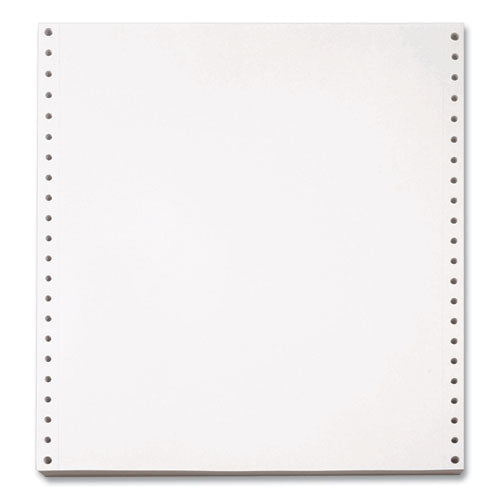 Computer Printout Paper, 1-Part, 20 lb Bond Weight, 9.5 x 11, White, 2,700/Carton-(WLL951027)