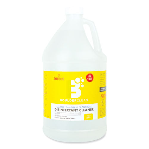 Disinfectant Cleaner, Lemon Scent, 128 oz Bottle-(BCL003137EA)