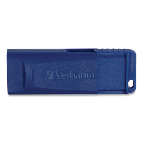Classic USB 2.0 Flash Drive, 4 GB, Blue-(VER97087)