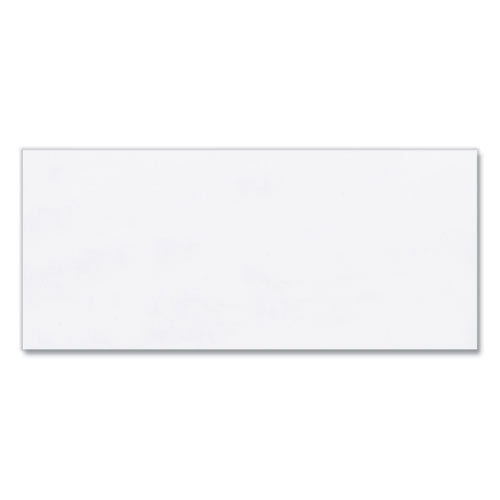 Open-Side Business Envelope, #10, Commercial Flap, Diagonal Seam, Gummed Closure, 4.13 x 9.5, White, 500/Box-(UNV35214)