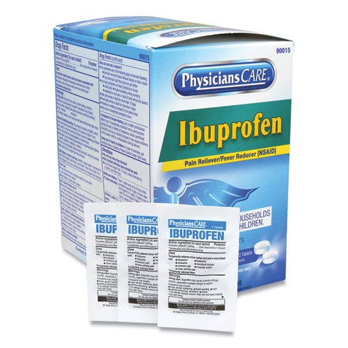Ibuprofen Medication, Two-Pack, 50 Packs/Box-(ACM90015)