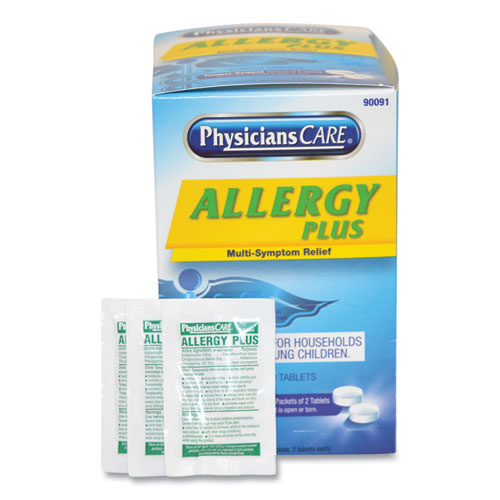 Allergy Antihistamine Medication, Two-Pack, 50 Packs/Box-(ACM90091)