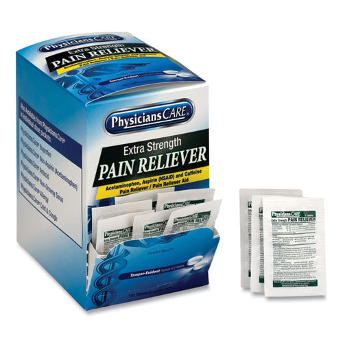 Extra-Strength Pain Reliever, Two-Pack, 50 Packs/Box-(ACM90316)