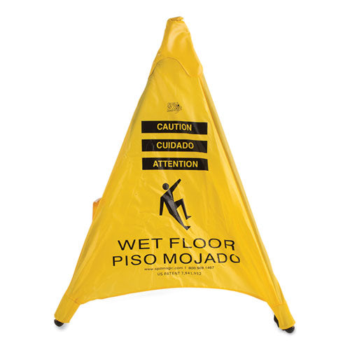 Pop Up Safety Cone, 3 x 2.5 x 20, Yellow-(FAO220SC)