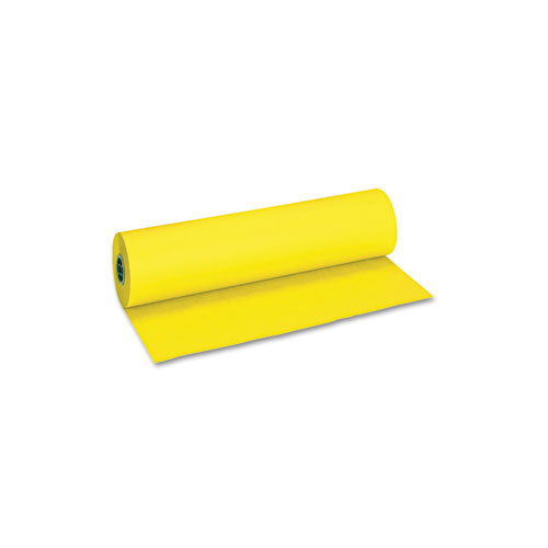 Decorol Flame Retardant Art Rolls, 40 lb Cover Weight, 36" x 1000 ft, Sunrise Yellow-(PAC101201)