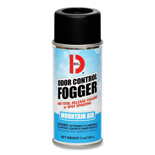Odor Control Fogger, Mountain Air Scent, 5 oz Aerosol Spray, 12/Carton-(BGD344)