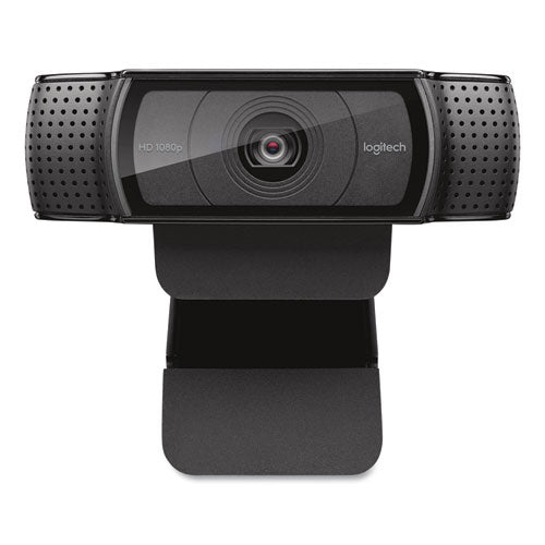 C920e HD Business Webcam, 1280 pixels x 720 pixels, Black-(LOG960001384)